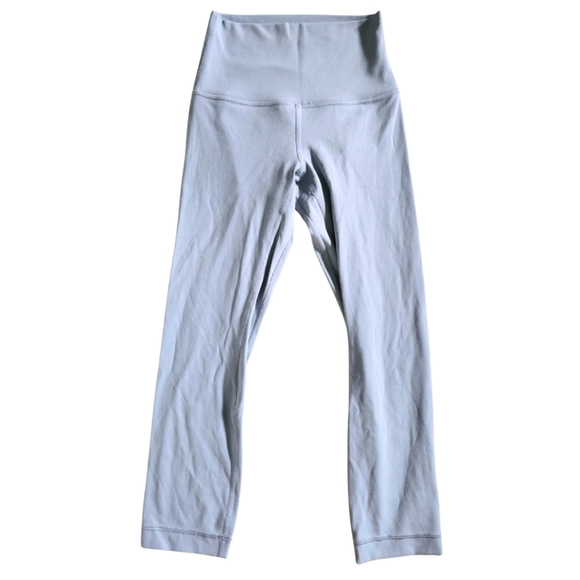 Lululemon Align Pant II 25" Chambray Size 2 Leggings High Rise Waist - Picture 4 of 9